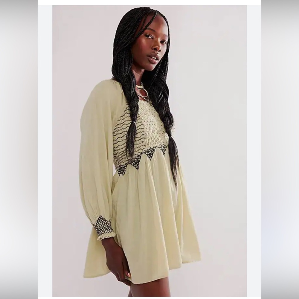 Free People What A Feeling Tunic in Sage XS NWT